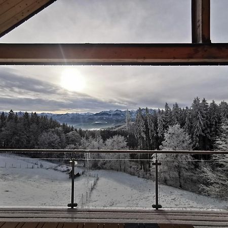 Holzhaus "Zum Schwarz'N" Apartment Aurach am Hongar Luaran gambar