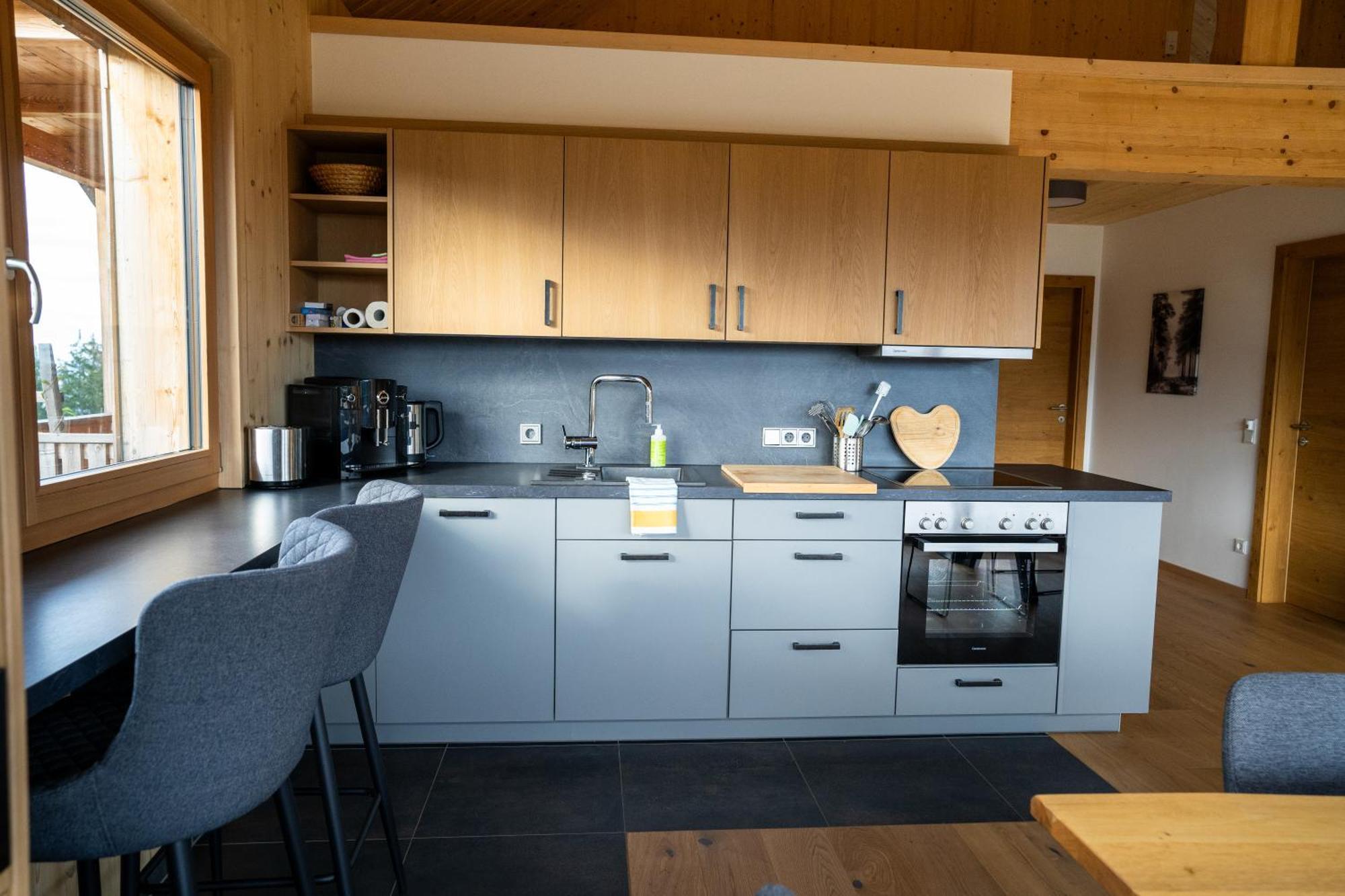 Holzhaus "Zum Schwarz'N" Apartment Aurach am Hongar Luaran gambar