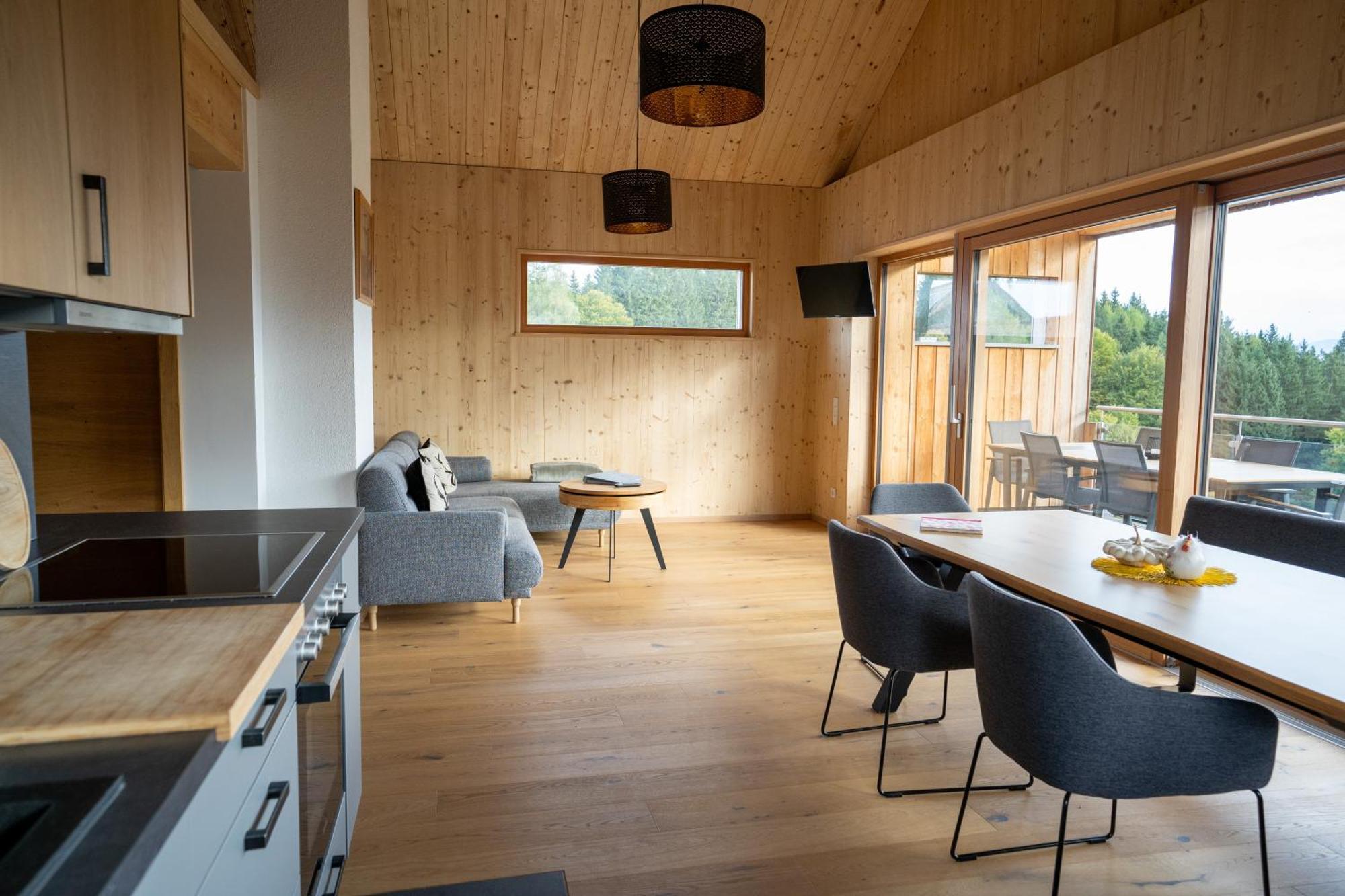 Holzhaus "Zum Schwarz'N" Apartment Aurach am Hongar Luaran gambar