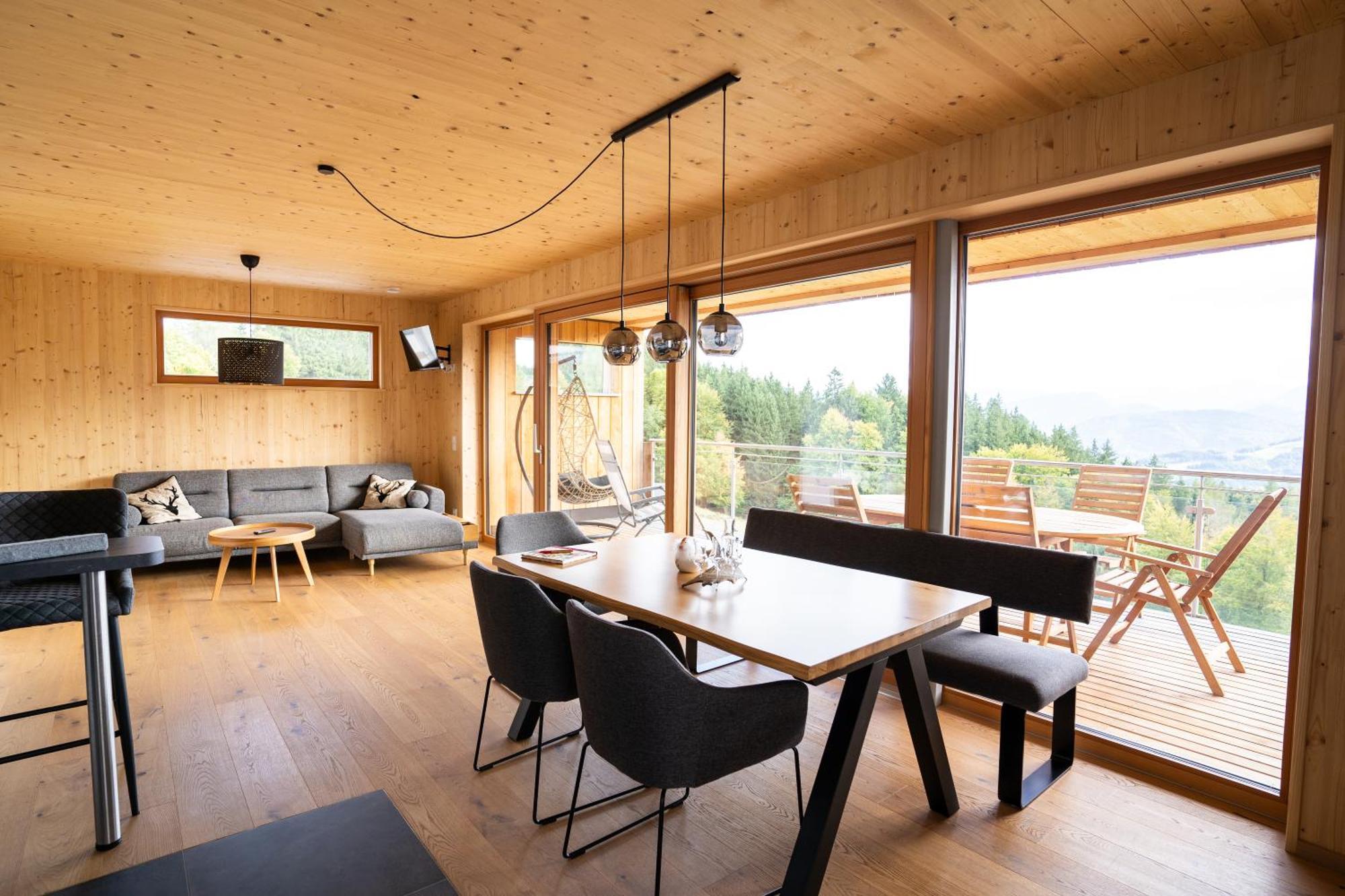 Holzhaus "Zum Schwarz'N" Apartment Aurach am Hongar Luaran gambar