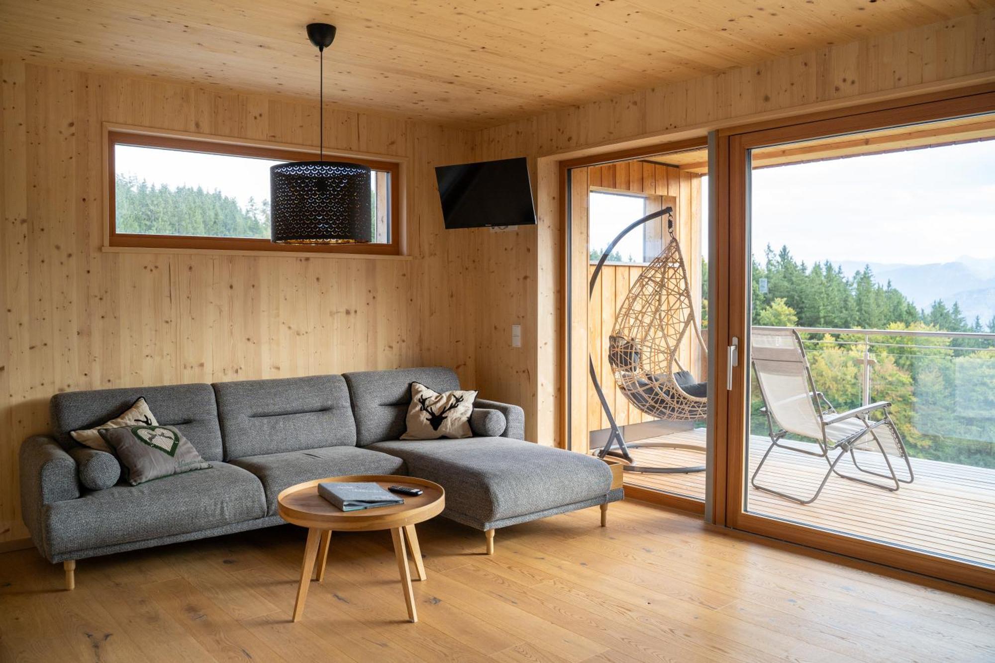 Holzhaus "Zum Schwarz'N" Apartment Aurach am Hongar Luaran gambar